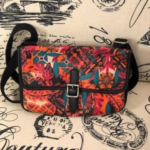 Fossil Key Per Mini Flap Crossbody Bag
